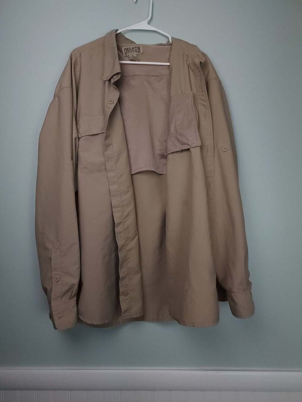 ​Fishinggear Utility Duluth Trading Co. Vented Fishing/Work Shirt